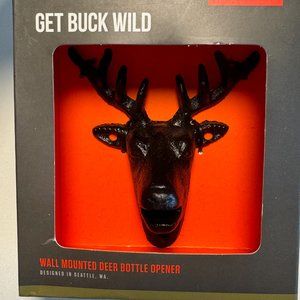 Stag Deer Head Wall Mounted Deer Bottle Opener Foster & Rye NIB